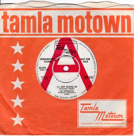 Marvelettes - I'll Keep Holding On / No Time For Tears - Tamla Motown TMG 518 DJ