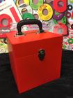 Image for 50 Count Red Vinyl Finish/ 50 Count Replica Record Box