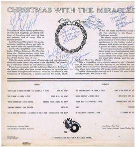 Miracles - Christmas With The Miracles - Tamla 236