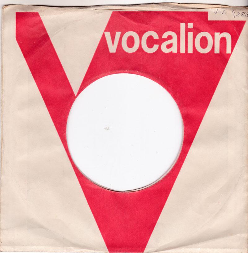 Vocalion Sleeve Uk 1965 - 1968/ Original 45 7