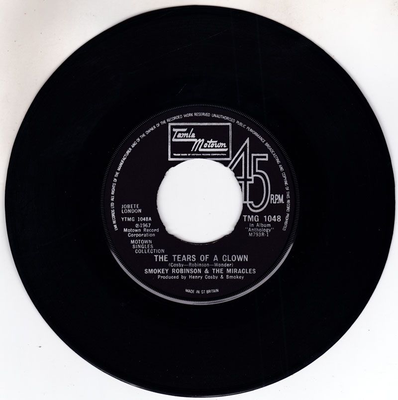 The Tears Of A Clown/ The Tracks Of My Tears