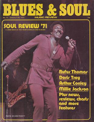 Image for Blues & Soul 75/ January 7 1972