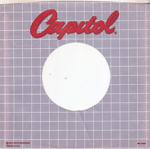 Capitol Original Usa Company Sleeve 1983/ Usa Sleeve