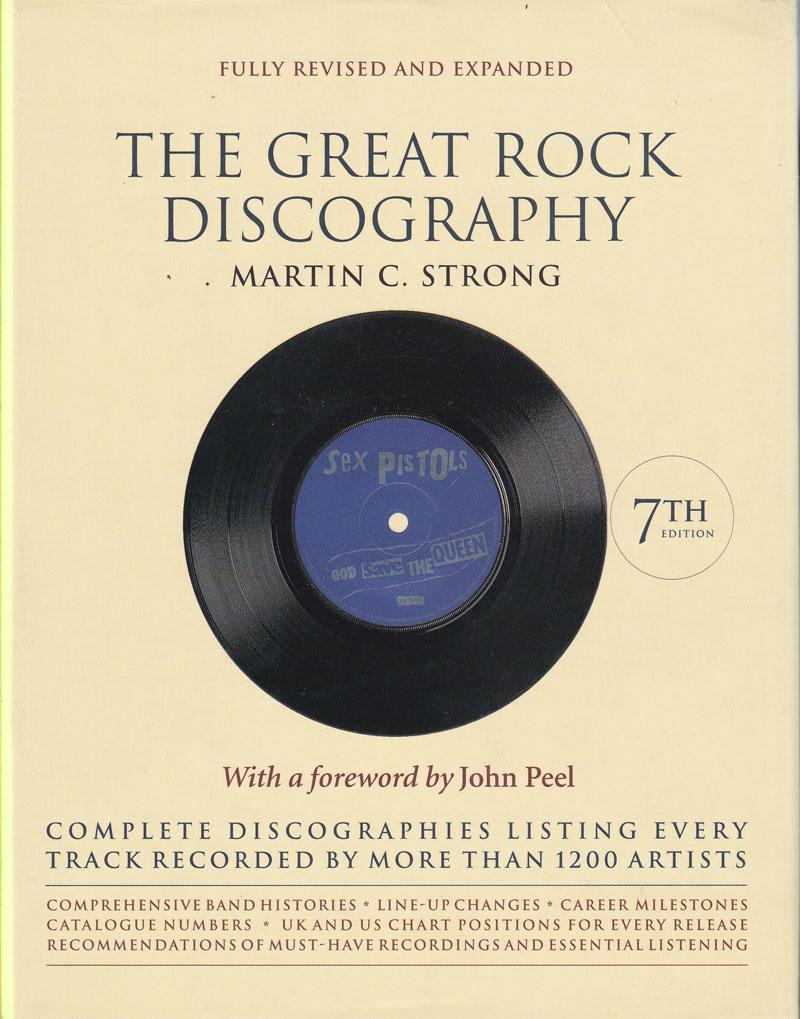 The Great Rock Discography 7th Edition/ Hardback Cover