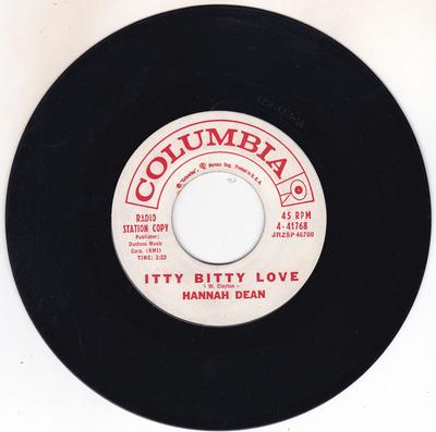 Image for Itty Bitty Love/ So Little Time