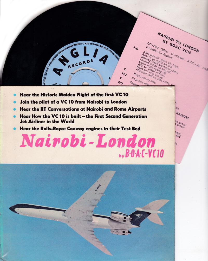 Nairobi-london/ The Story Of The Vc10