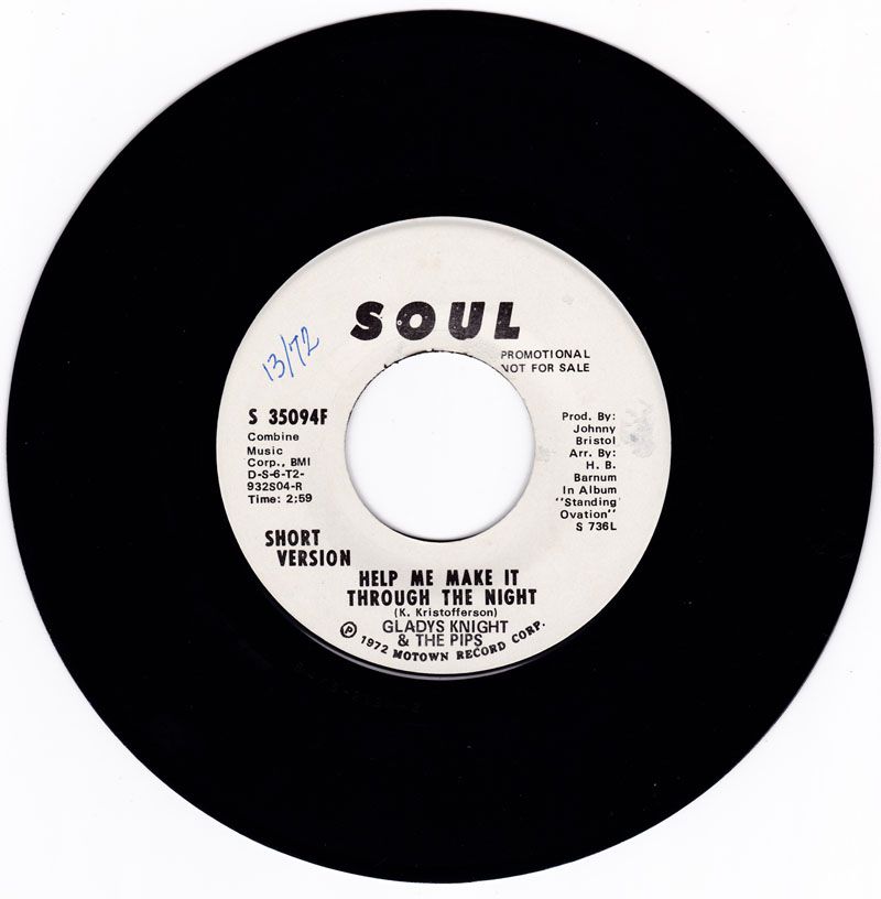 Help Me Make It Through The Night/ Same