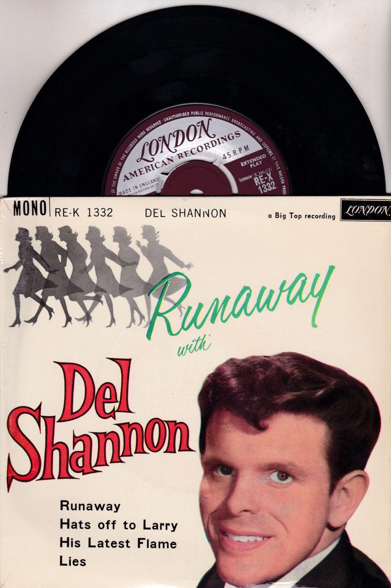 Runaway With Del Shannon/ 4 Track Ep