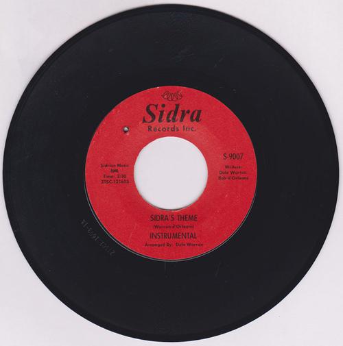 Ronnie & Robyn - Sidra's Theme / Blow Out The Candle - Sidra S 9007 