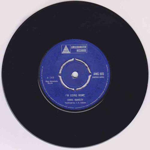 Errol Dunkley - I'm Coming Home / I'm No The man For You - Amalgamated AMG 805