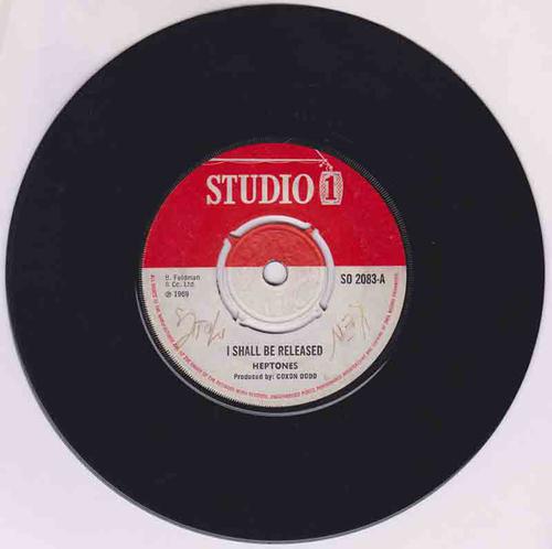 Heptones - I Shall Be Released  / Darling I Love You -Studio One SO 2083 