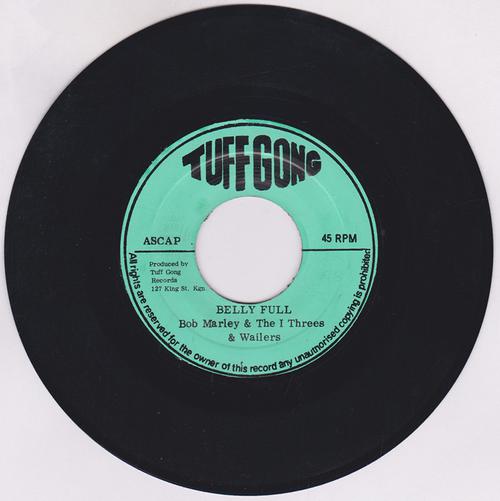 Bob  Marley & The I Three - Belly Full / version - Tuff Gong AB 4772