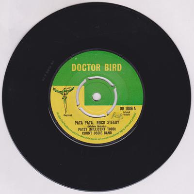 Patsy (Millicent Todd) with the Count Ossie Band - Pata Pata Rock Steady / Nyiah Bongo - Doctor Bird DB 108