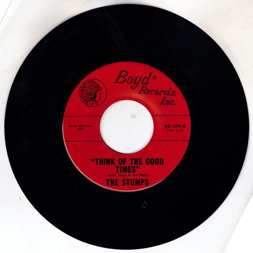 The Stumps - Think Of The Good Times / My Generation - Boyd BB-159