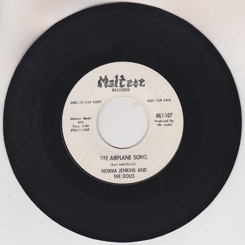 Norma Jenkins and The Dolls - Airplane Song / A Lover's Stand   - Maltese MLT 107 DJ 
