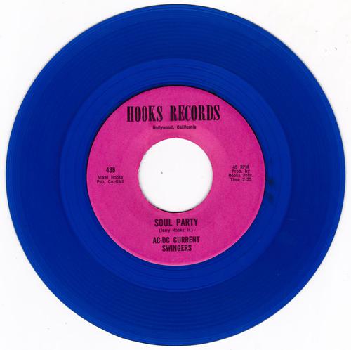 AC-DC Current Swingers c/w Hooks Bros - Soul Party / Natural Blues - Hooks Records 526