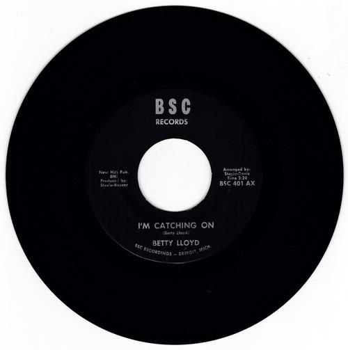 Betty Lloyd - I'm Catching On / You Say Things You Don't Mean - BSC 401