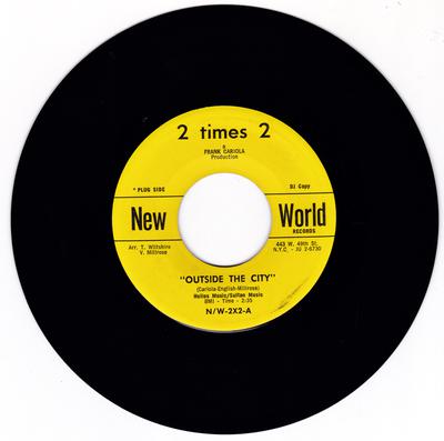 2 Times 2 - Outside The City / Across The Sea - New World N/W-2X2 