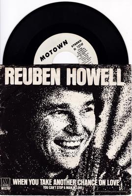 Reuben Howell - You Can't Stop A Man In Love / When You Take Another Chance On Love - Motown M1274F DJ PS