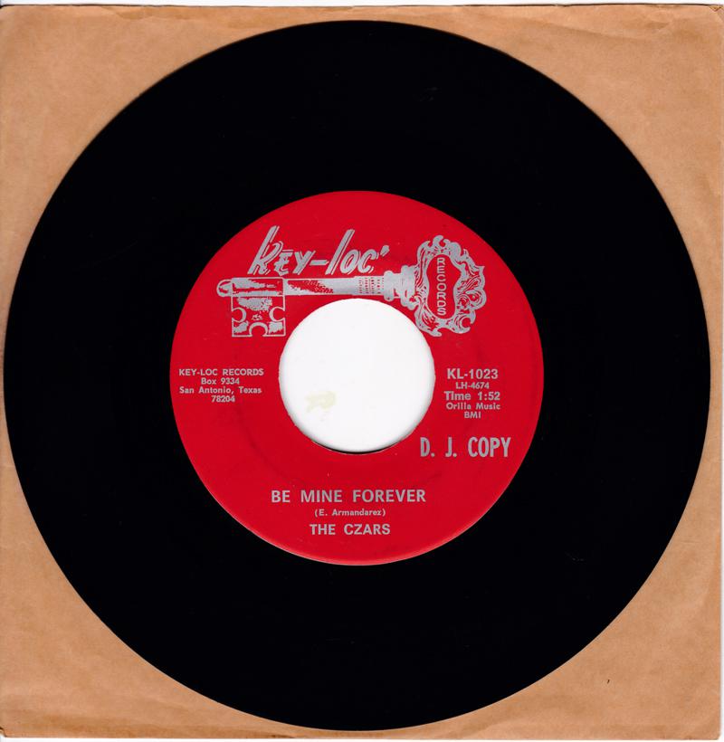 Czars - Be Mine Forever / Tell Her With Your Eyes - Key-Loc 1023		