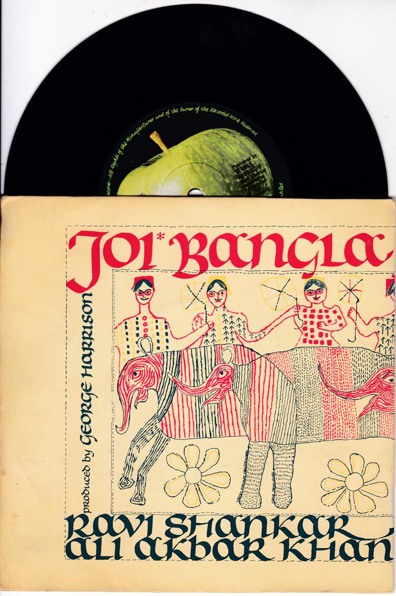 Ravi Shankar / Ravi Shankar & Aliakbar Khan With Alla Rakah / Joi Bangla / Oh Bhaugowan / Raga Mishra - Apple 37 EP PS 
