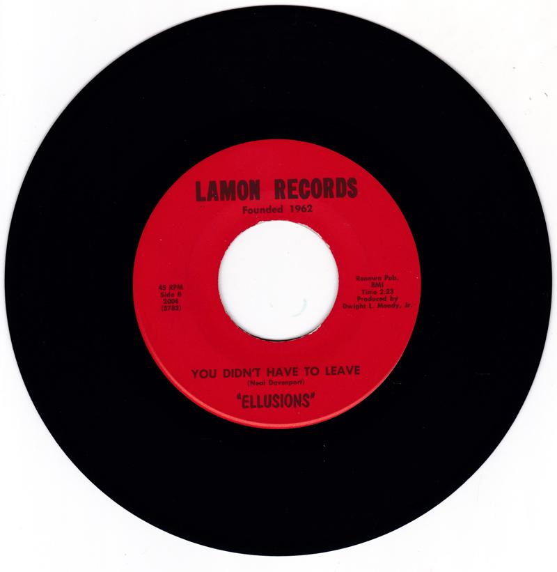 Ellusions - You Didn't Have To Leave / You Wouldn't Understand - Lamon 2004
