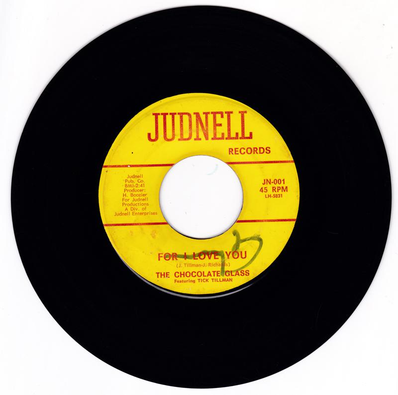 Chocolate Glass -  For I Love You / Joseph Holly - Judnell – JN-001