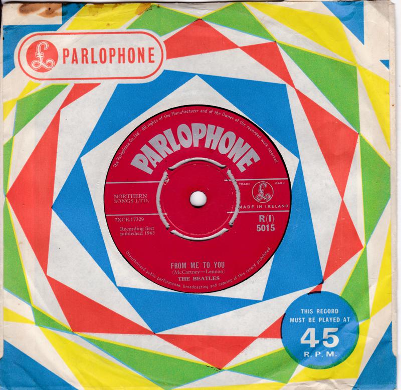 Beatles - From Me To You / Thank You Girl - Irish RED Parlophone R (I) 5015 