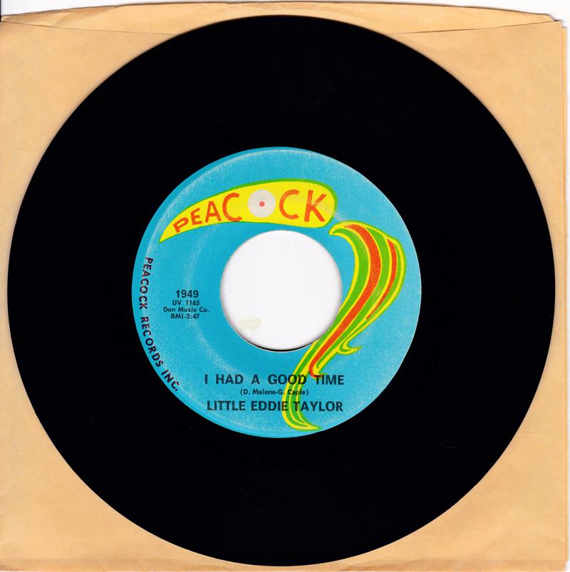 Little Eddie Taylor - I Had A Good Time / Forgive One Mistake - Peacock 1949