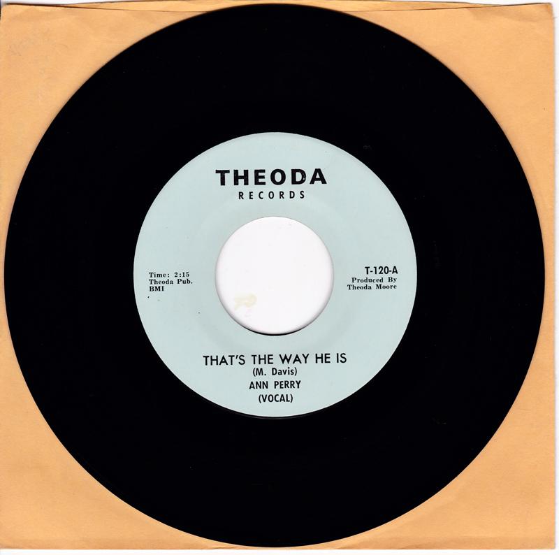 Ann Perry - That's The Way He Is / same instrumental - Theoda T 120 ARP matrix 