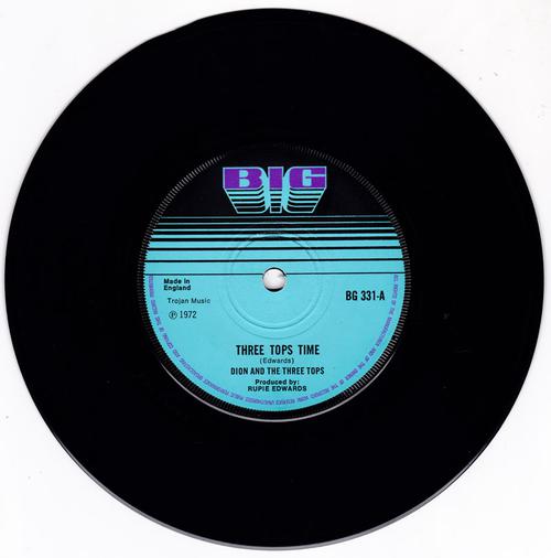 Dion and the Three Tops - Three Tops Time / Tops ( version) - Big BG 331