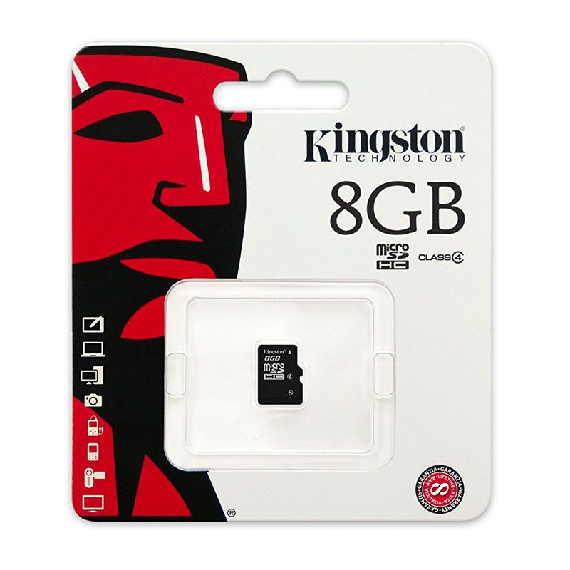 Kingston 8GB Micro SD Card (SDHC) 4MB/s £5.99 Free Delivery MyMemory