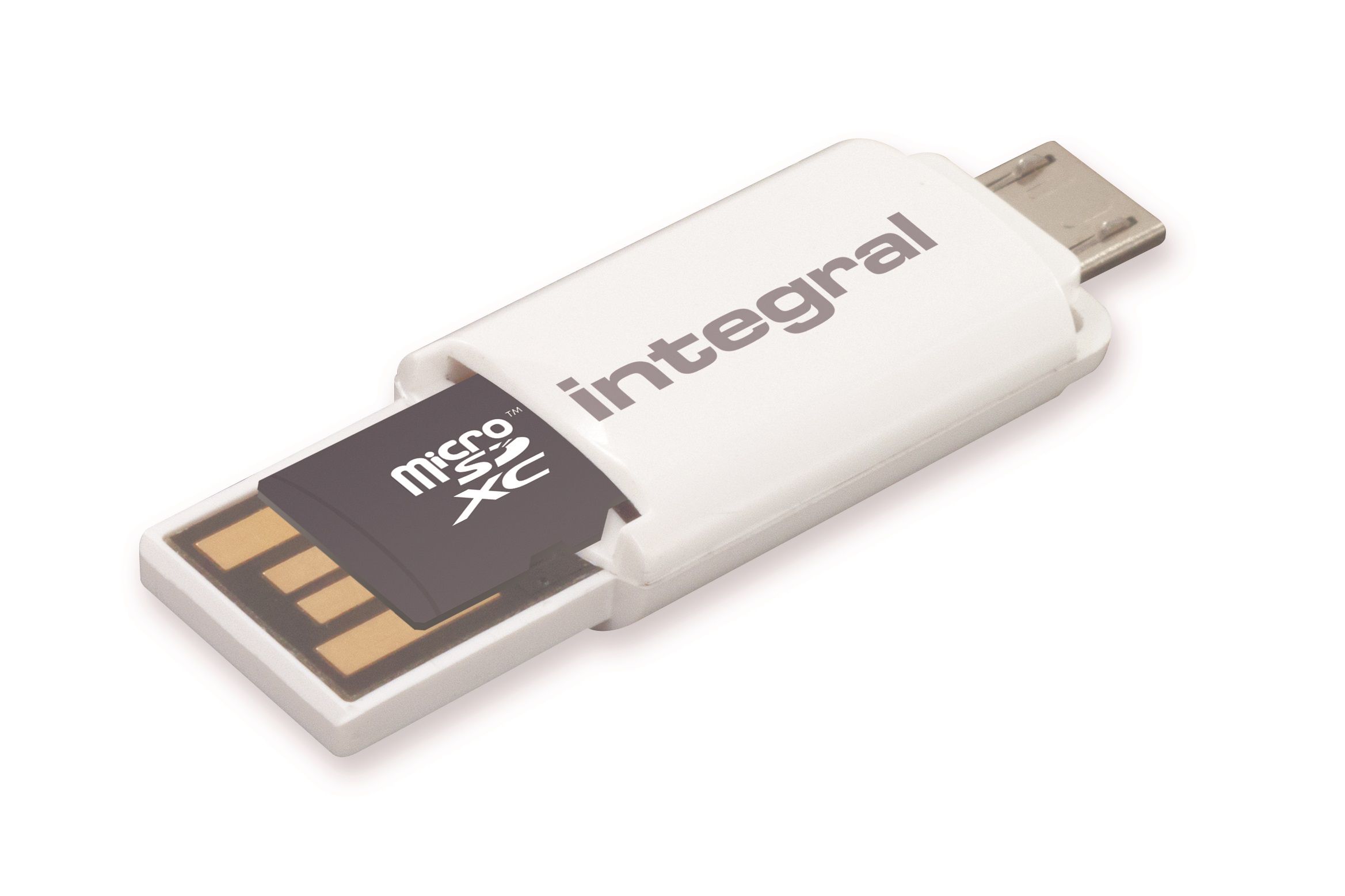 Integral USB Micro SDHC / Micro SDXC OTG Card Reader Image 2