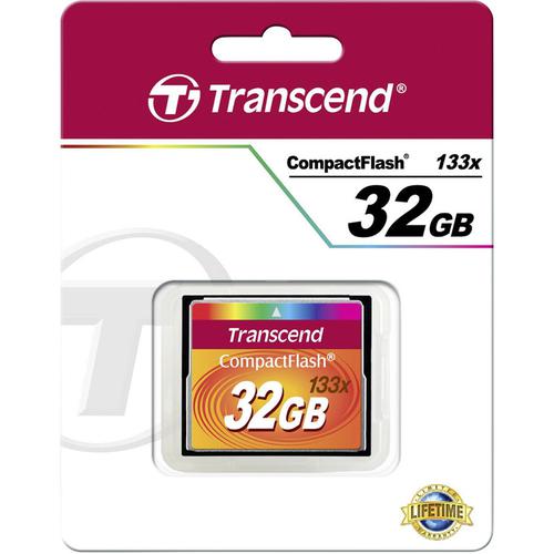 Transcend 32GB 133X Ultra Speed Compact Flash Card £19.99 Free