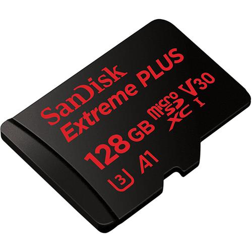 SanDisk 128GB Extreme Plus Micro SD Card (SDXC) UHS-I + Adapter - 100MB ...