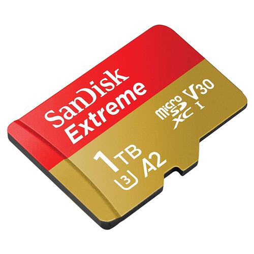 Карта памяти microsdxc 512gb sandisk class 10 uhs i a2 c10 v30 u3 extreme pro