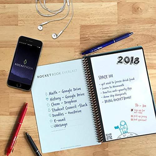 Rocketbook Everlast Smart Re-usable Notebook / Journal A5 ...