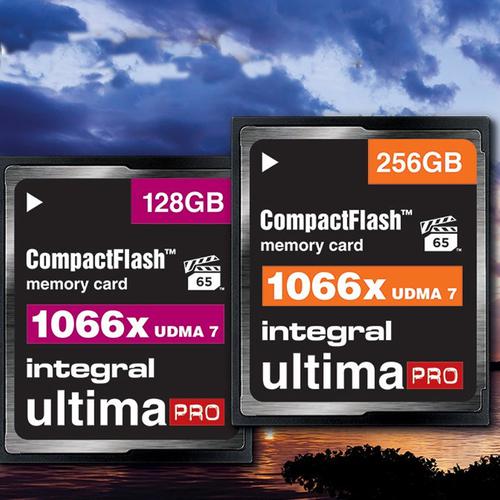 Integral 128GB Compact Flash Card UltimaPro VPG-65 UDMA 7 memory 1066x