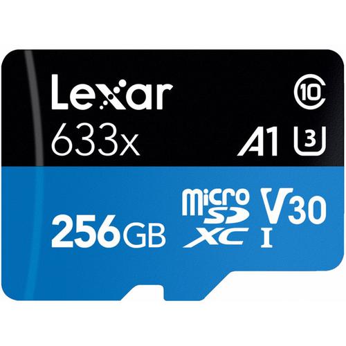 Lexar 256gb High Performance Micro Sd Card Sdxc Uhs I U3