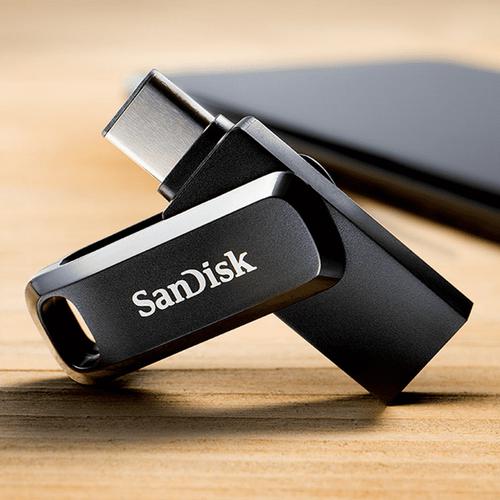 Sandisk ultra dual drive go usb type c обзор