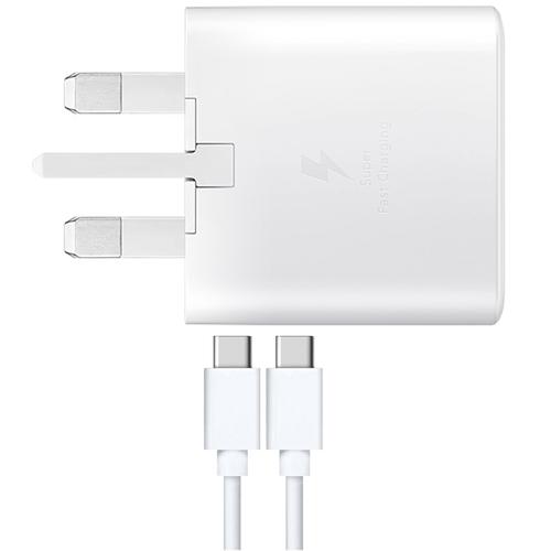 Samsung Galaxy 25w 3a Usb C Fast Charging Adaptor Usb C To Usb C