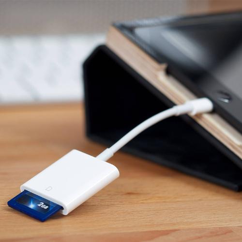 Apple Lightning to SD Card Reader (Official) £24.99 - Free Delivery