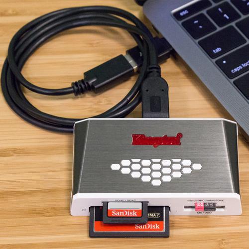 Kingston USB 3.0 HighSpeed Card Reader 5.0GB/s £16.99 Free