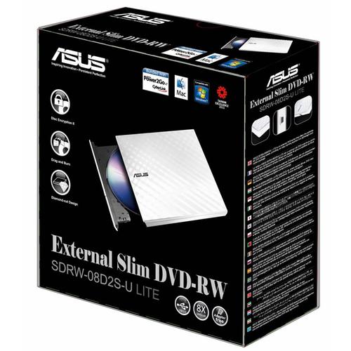 Asus Sdrw 08d2s U Lite External Black