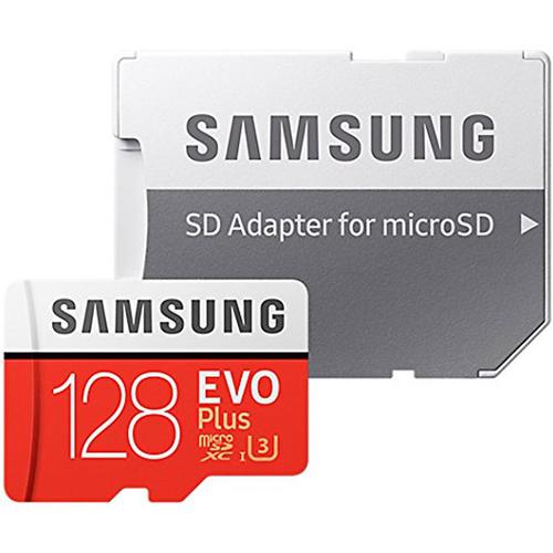 micro SD Card Samsung 128GB Evo Plus Micro SD Card  SDXC UHS I U3 