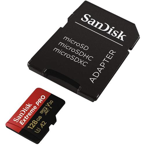 Карта памяти 128gb sandisk extreme sdxc class 10 uhs i u3 v30