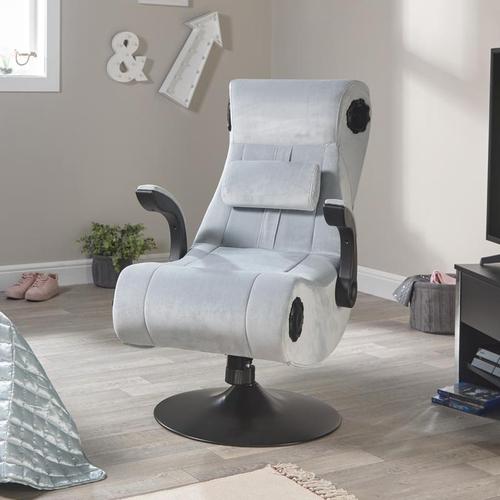 X Rocker Deluxe 4 1 High Back Fabric Gaming Chair With Bluetooth