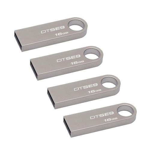 Kingston 16GB DataTraveler SE9 USB Flash Drive 4 Pack FFP £18.99