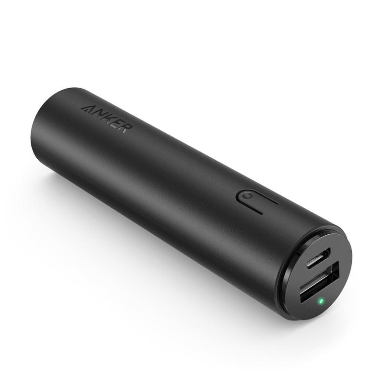 Anker PowerCore Mini 3350mAh Portable Power Bank Black £18.97 Free