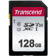 Transcend 128GB 300S V30 SD Card (SDXC) UHS-I U1 - 95MB/s